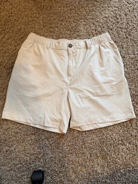Men's Chubbies Casual Cream Shorts - Classic Everyday Style